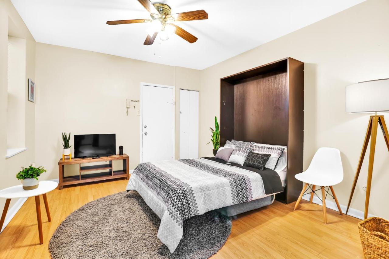 Rittenhouse Studio Apartment With Patio By Act Philadelphia Kültér fotó