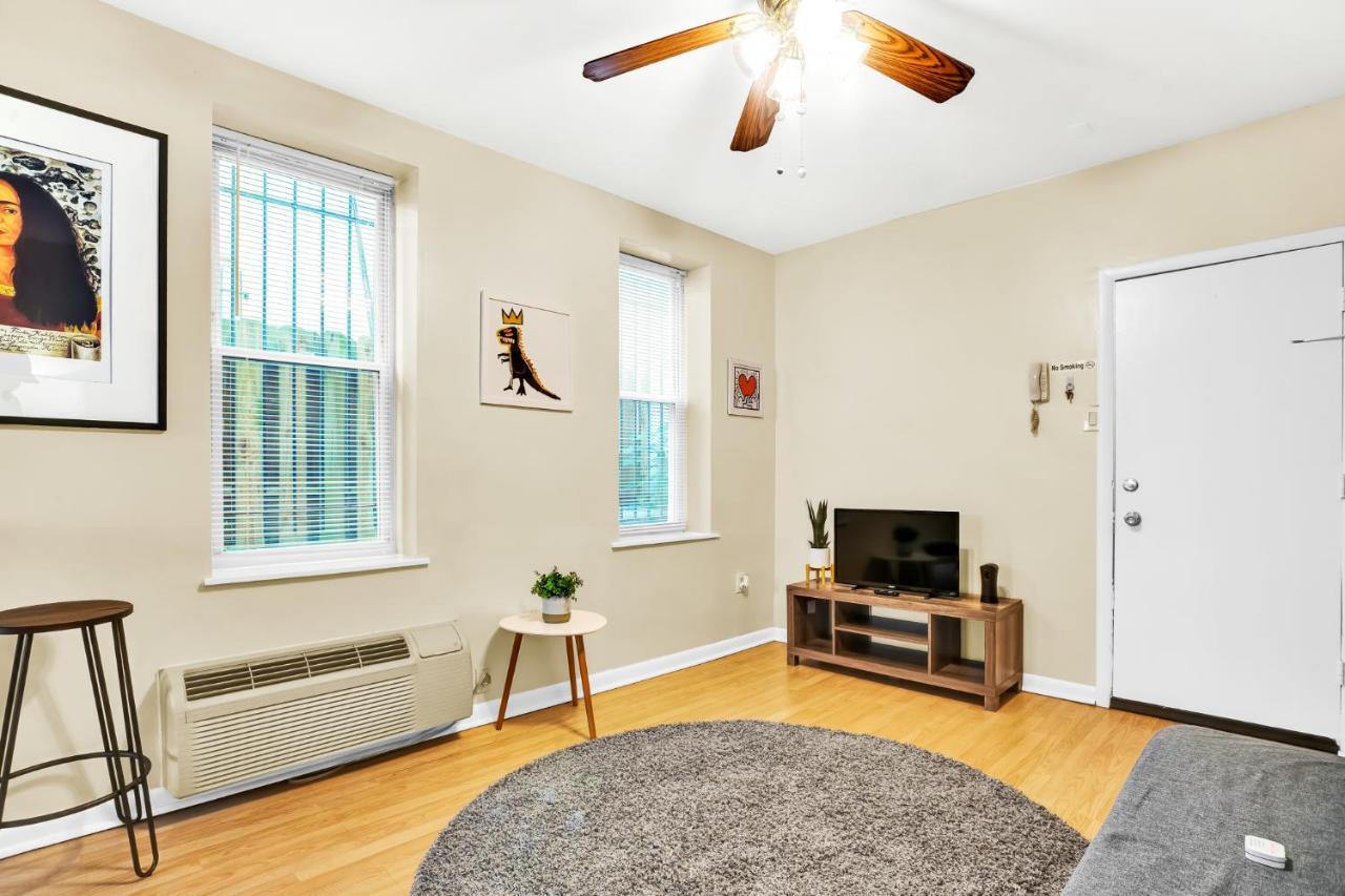 Rittenhouse Studio Apartment With Patio By Act Philadelphia Kültér fotó